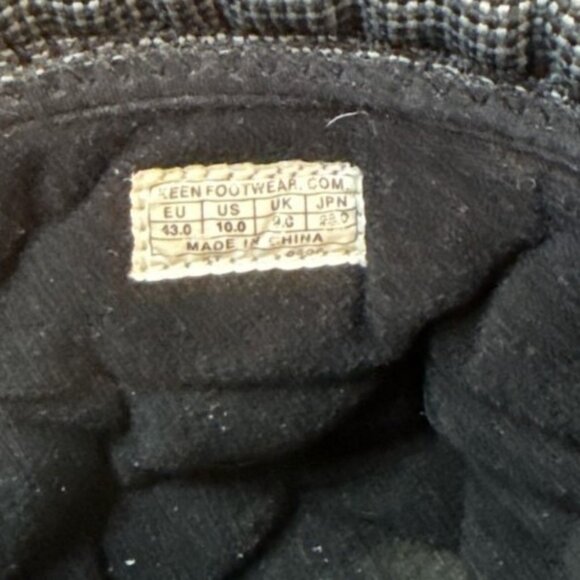 Mens Keen No Tie Waterproof Primaloft Insulated Boots Black Size US Mens 10 - Picture 5 of 8